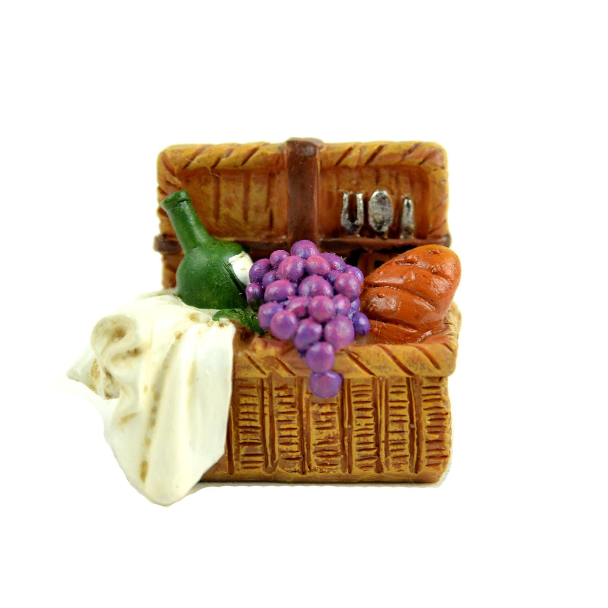Fairy Picnic Basket, Fairy Garden Picnic Basket, Mini Picnic Basket
