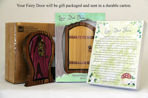 Wee Gaelics Fairy Door: Shield