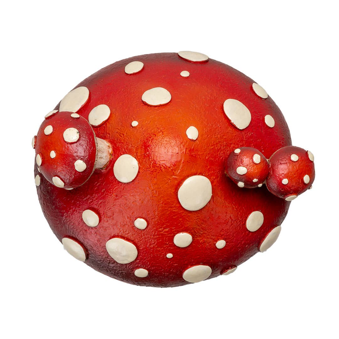 Whimsical Garden Toadstool Mushroom House with LED