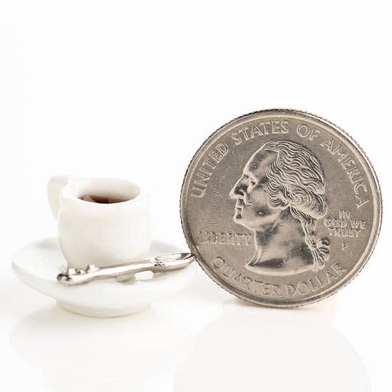 Miniature Porcelain Coffee Cup