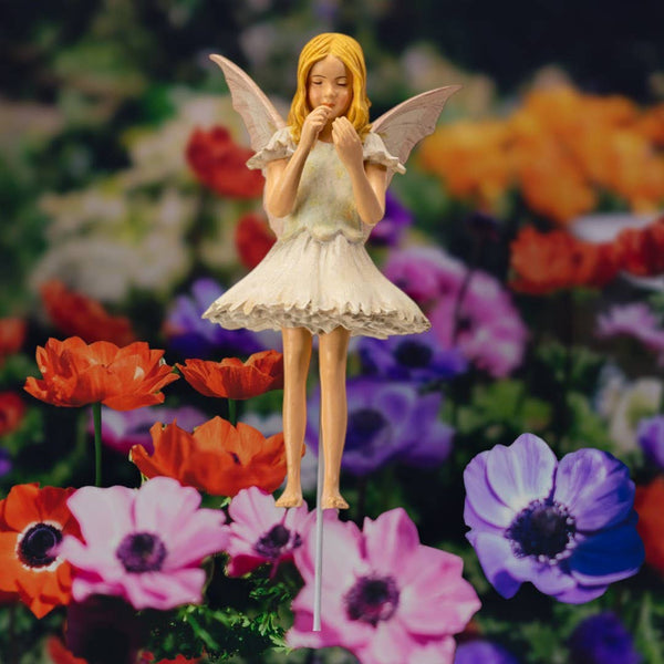 Cicely Mary Barker Flower Fairy Garden Stake Carnation