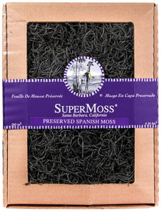 Spanish Moss 4oz: Black