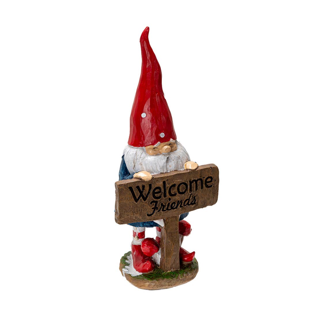 Welcome Friends Gnome