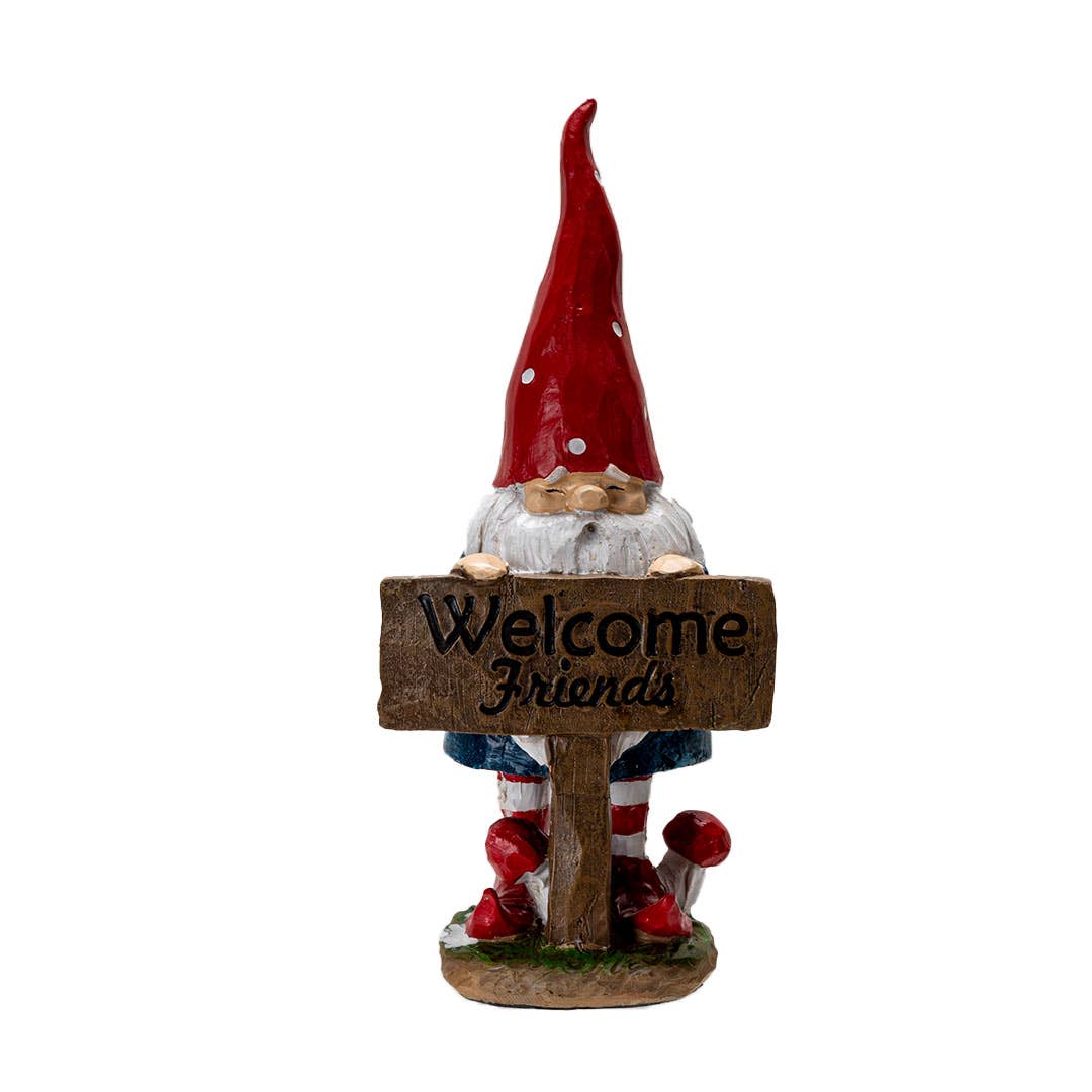 Welcome Friends Gnome
