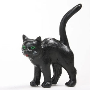 Mini Halloween Black Cat, Fairy Garden Black Cat