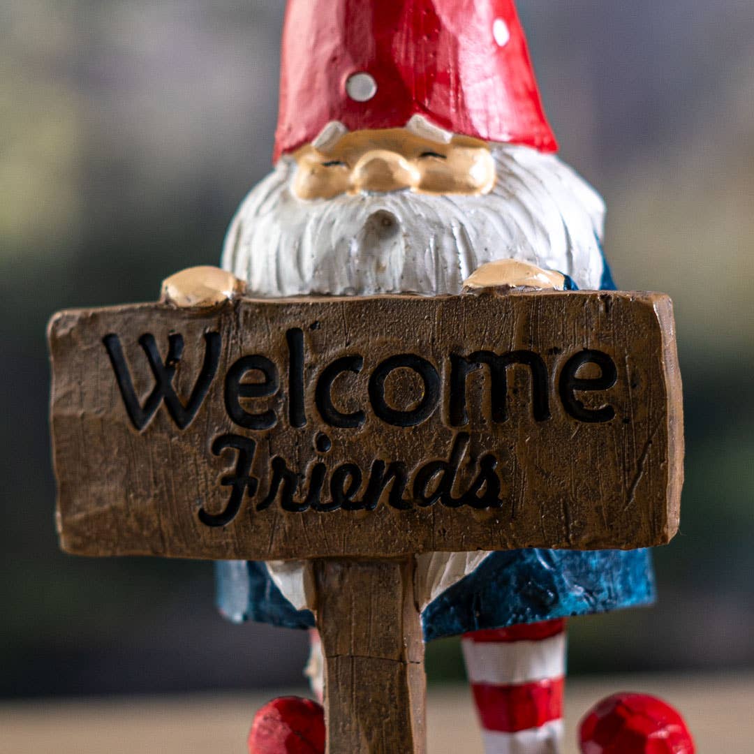 Welcome Friends Gnome