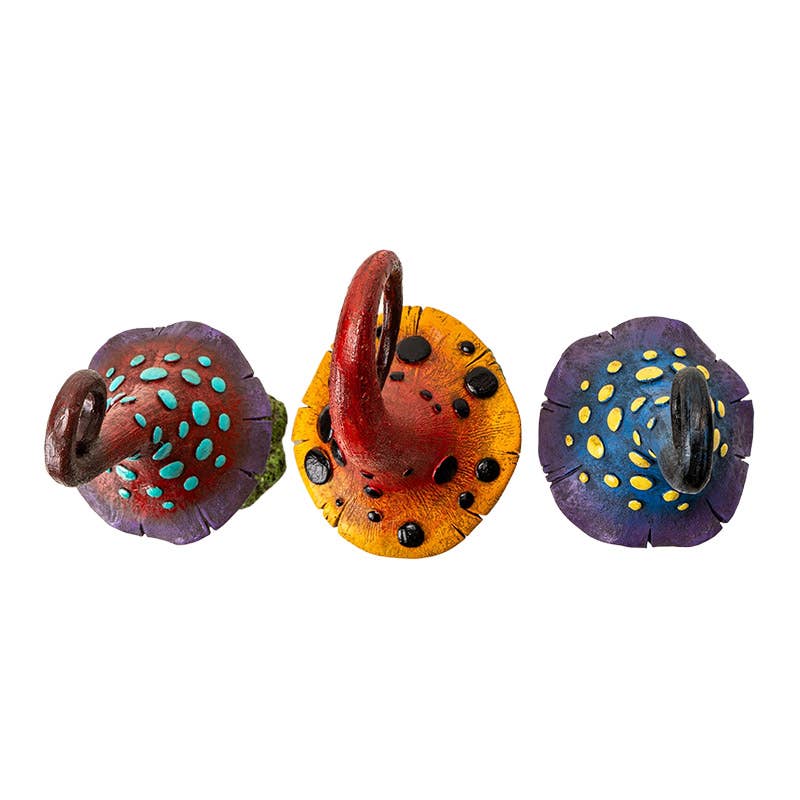 Magic Toadstool Mushrooms Set of 3