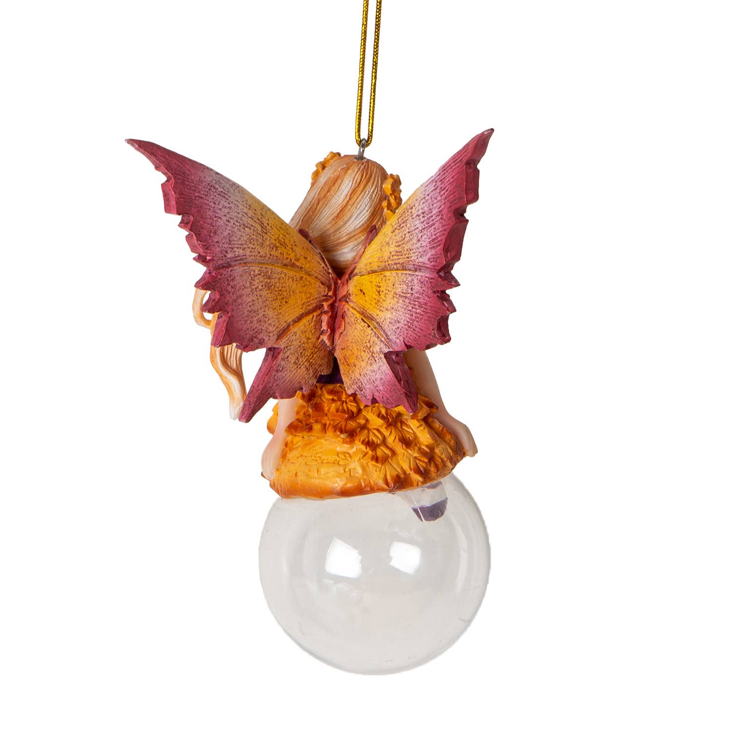 Cassia Bubble Rider Fairy Ornament by Amy Brown