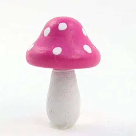 Micro Mini Fairy Garden Lilac Mushrooms