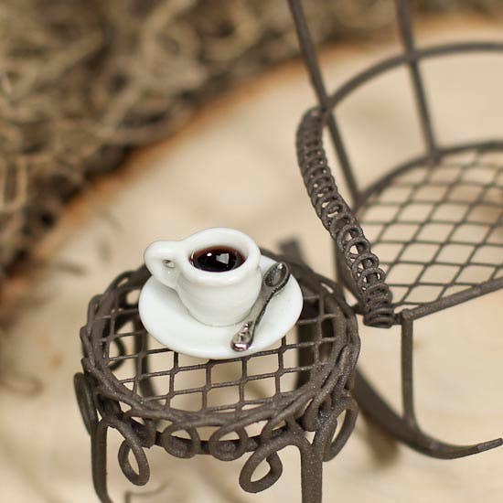 Miniature Porcelain Coffee Cup