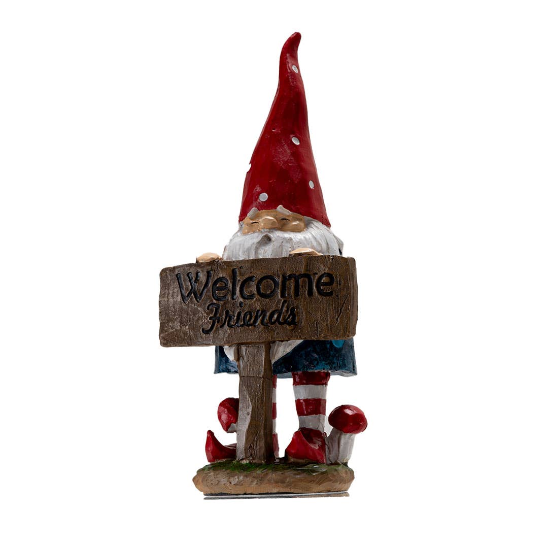 Welcome Friends Gnome
