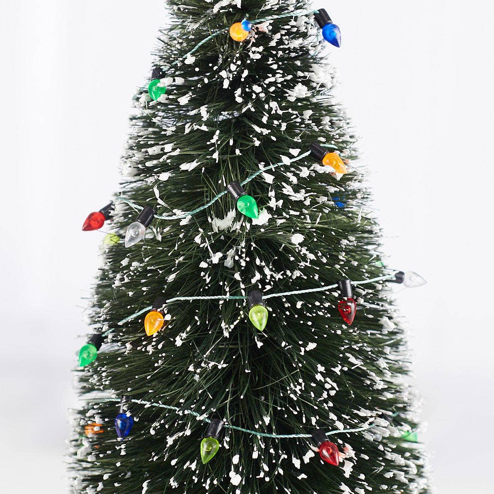 Miniature Christmas Acrylic Light Bulb Garland - 72" long