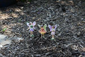 Set of 3 Garden Fairy Sisters