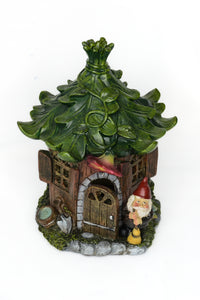 Leaf and Vine Gnome Solar House