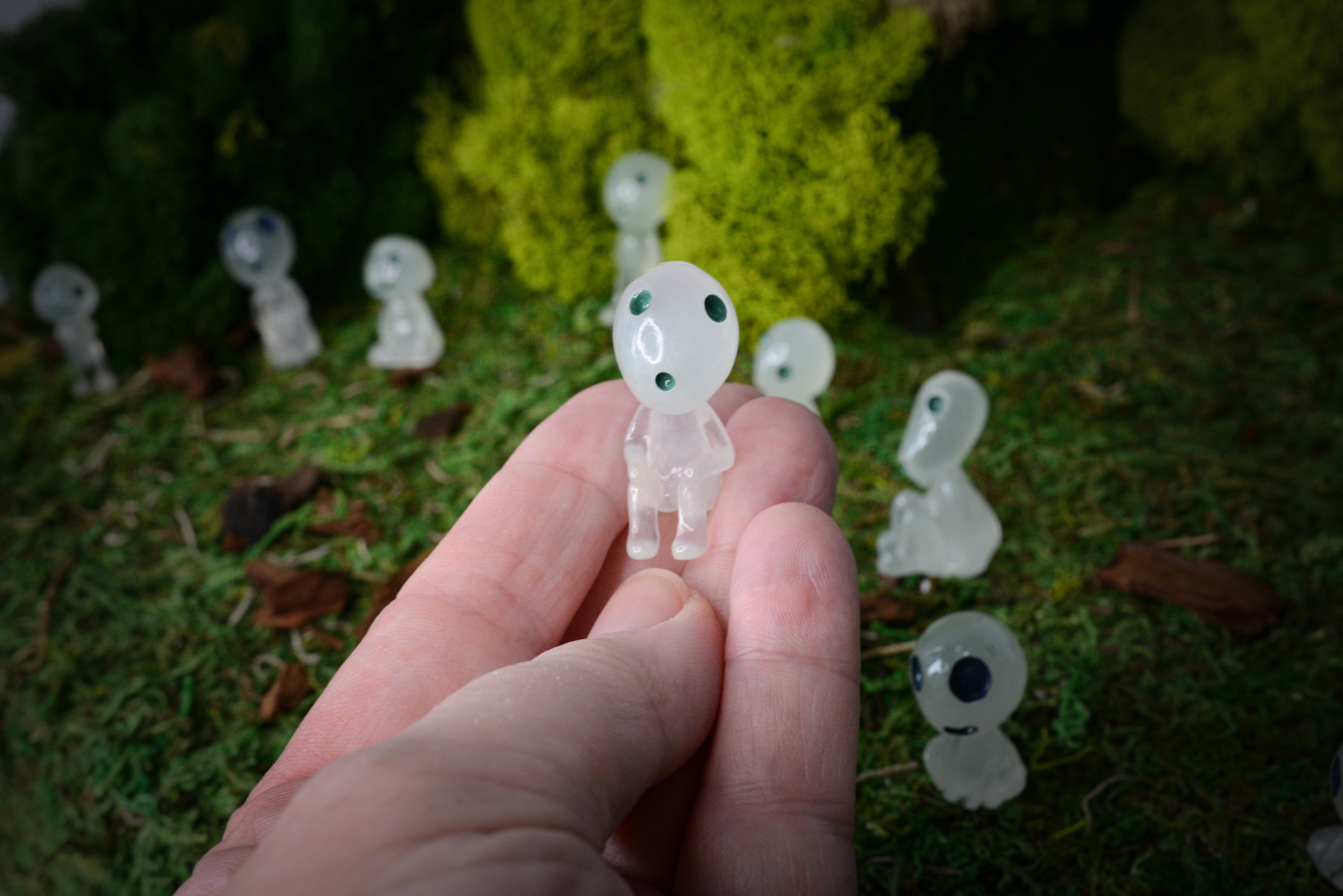 Glow in the Dark Tree Sprites (Set of 3)