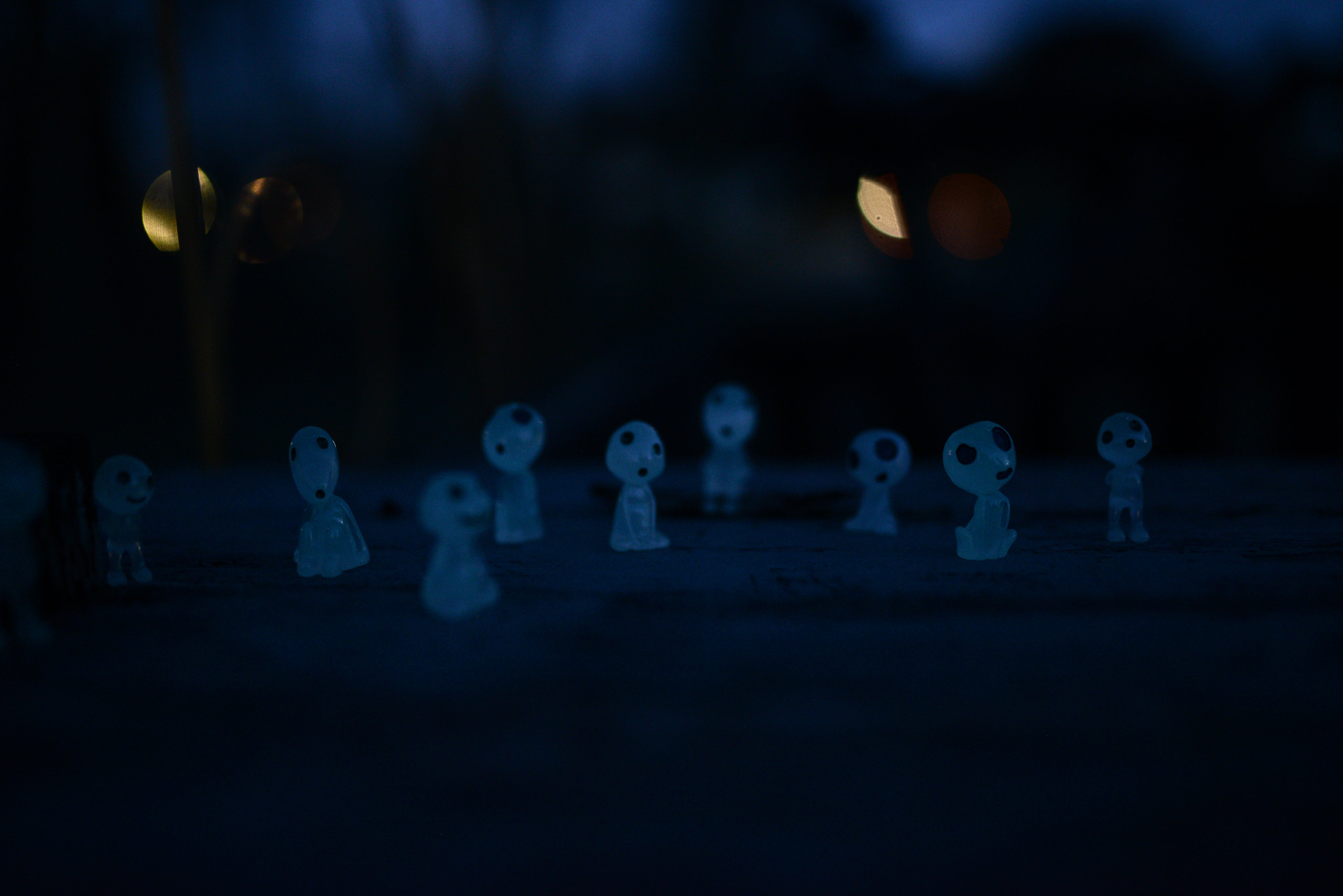Glow in the Dark Tree Sprites (Set of 3)