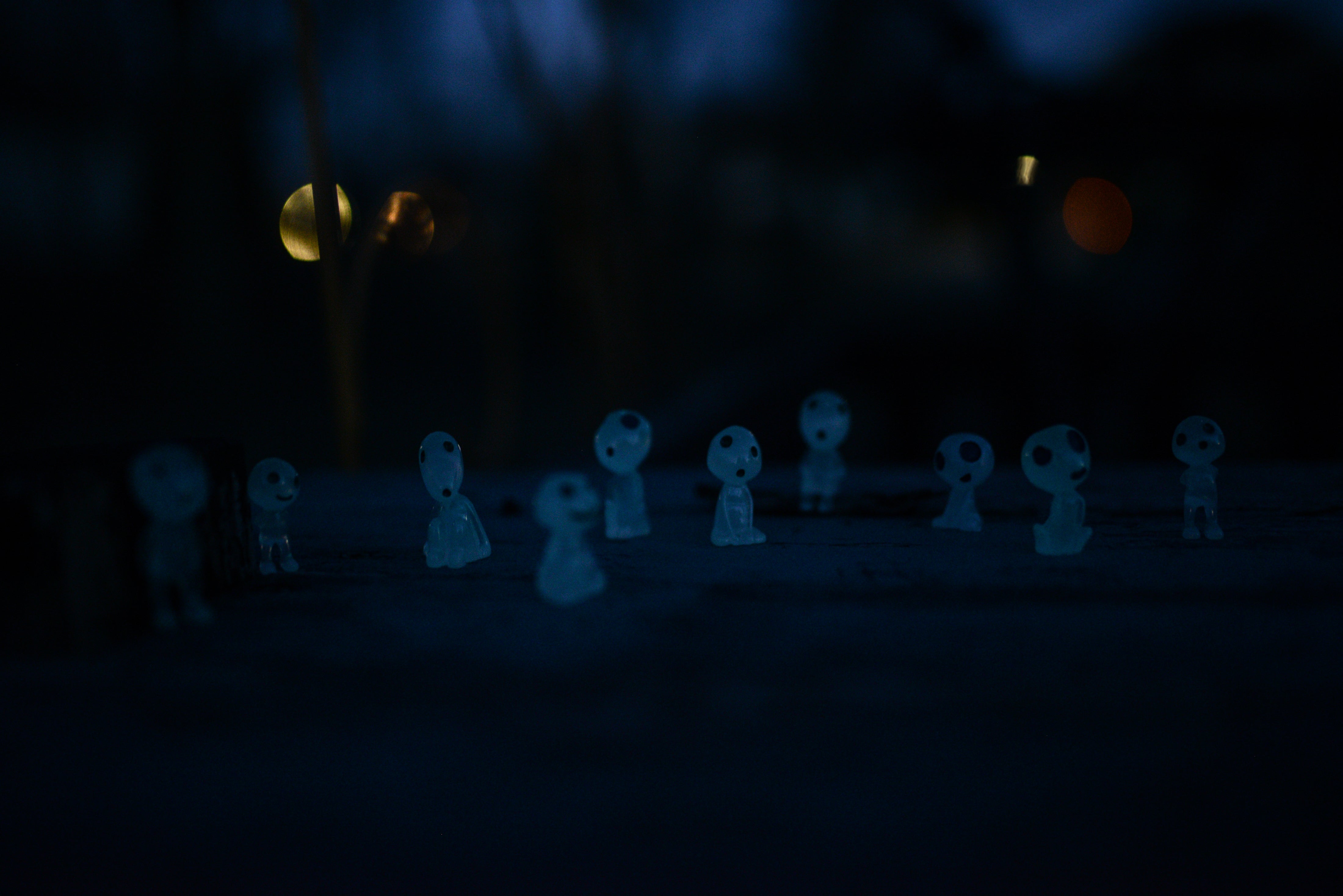 Glow in the Dark Tree Sprites (Set of 3)