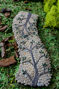 Beveled Pathway With trees