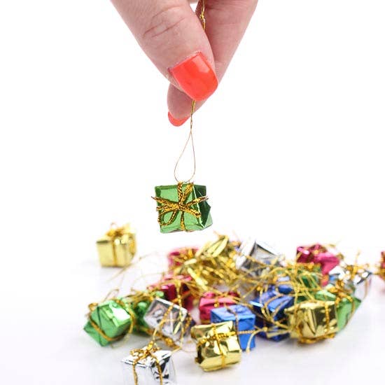 1/2"  Miniature Foil Gift Boxes