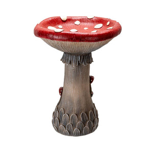 Whimsical Garden Toadstool Mushroom House with LED