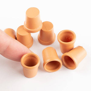 Miniature Faux Terra Cotta Pots