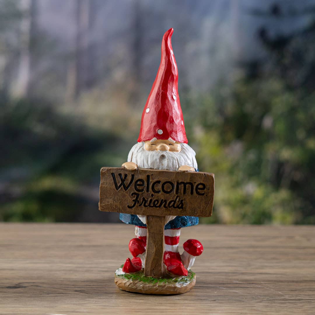 Welcome Friends Gnome