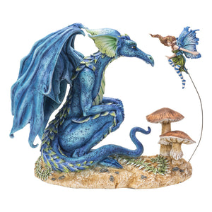 Amy Brown Close Encounter Dragon With Fairy