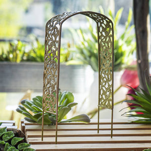 Mini Fairy Garden Metal Arbor