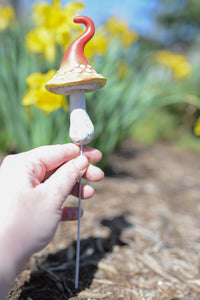 Mini Mushroom Picks Orange