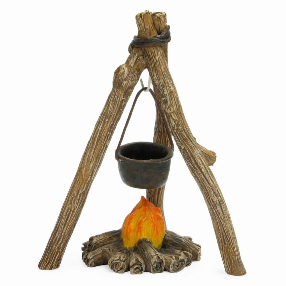 Campfire Cookout, Fairy Garden Fire, Mini Fire Pit