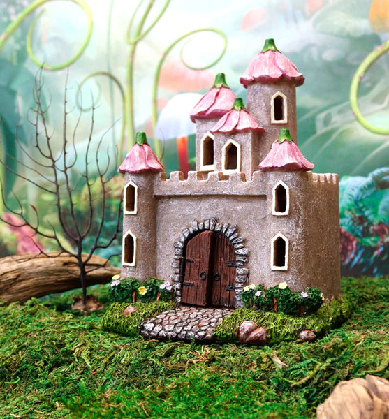 Flower Fairy Garden Castle, Miniature Castle