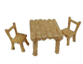 Mini Wood Table And Chairs, Mini Table Set