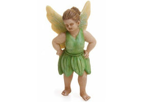 Sassy, Fairy Garden Fairy, Mini Fairy, Miniature Fiary, Fairy Yellow Dress - Mini Fairy Garden World