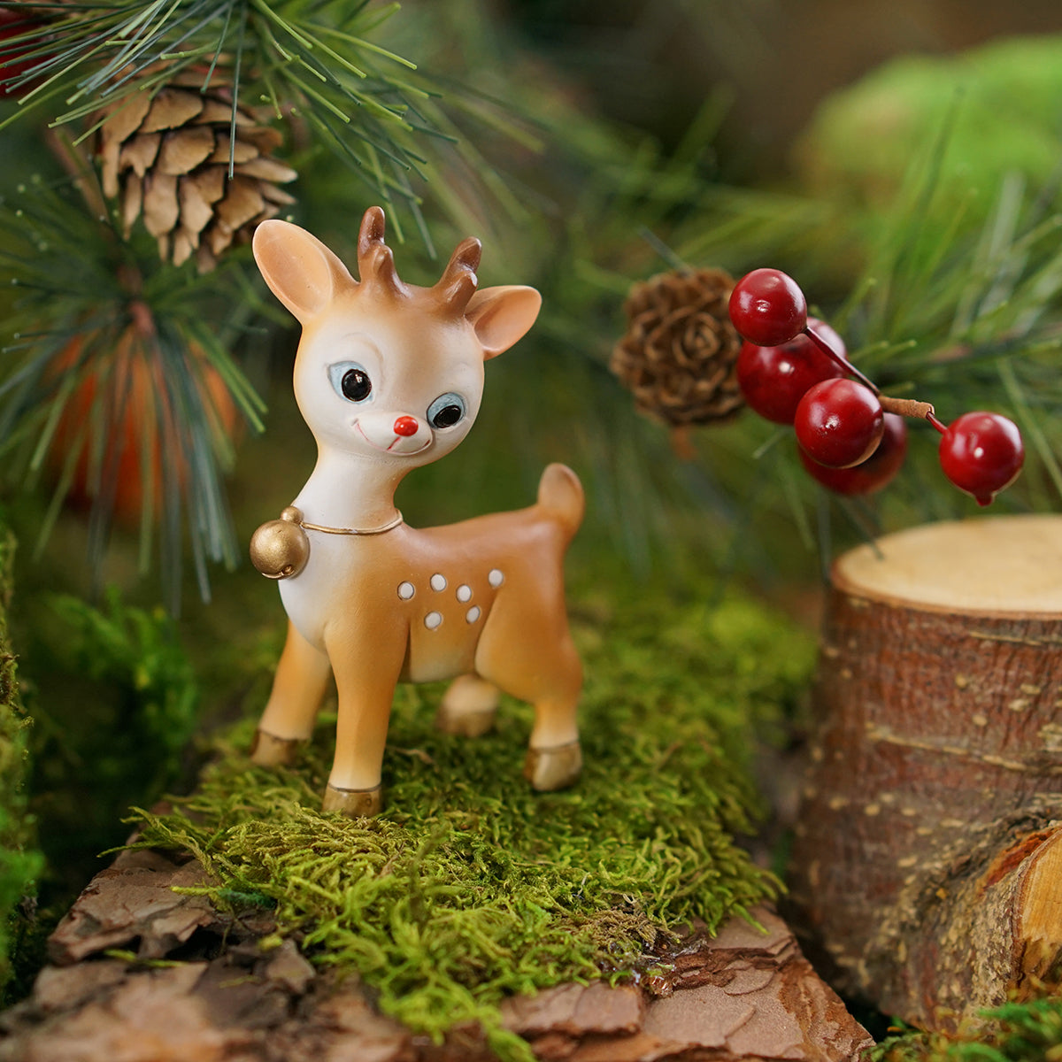Mini Reindeer - Mini Fairy Garden World