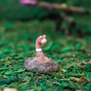 Mini Earthworm, Fairy Garden Worm
