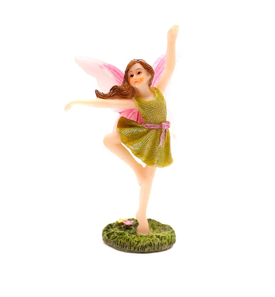 Dancing Fairy, Mini Ballerina Fairy Fairy Garden Dancing, Fairy Ballet