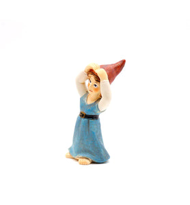 Fairy Garden Hand Heart Gnome, Miniature Lady Gnome