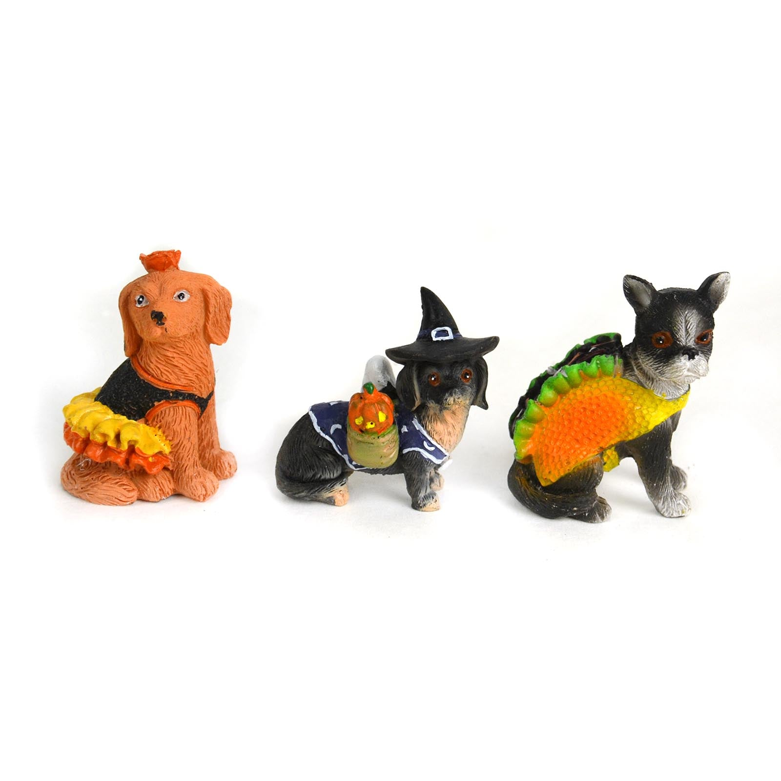 Mini Trick Or Treat Pets, Fairy Garden Halloween, Halloween Dogs