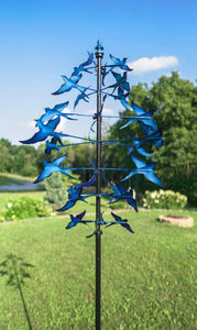 Bluebird Wind Spinner - Mini Fairy Garden World