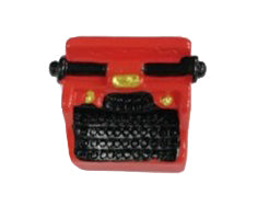 Mini Typewriter, Dollhouse Typewriter, Fairy Garden Typewriter
