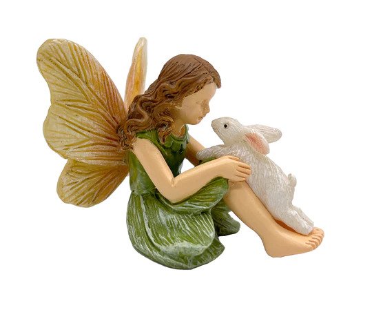 Furry Friends, Fairy With Bunny