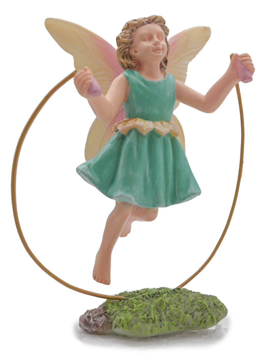 Skipping Fairy, Fairy Garden Skipping, Fairy Playing - Mini Fairy Garden World