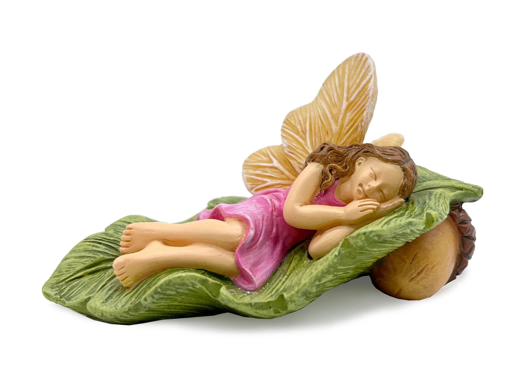 Quiet Nap Fairy, Fairy Sleeping On Leaf