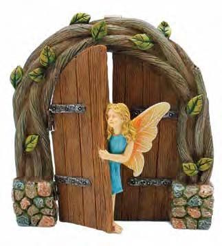 Peek-A-Boo Fairy Door, Fairy Garden Door, Fairy In Door - Mini Fairy Garden World