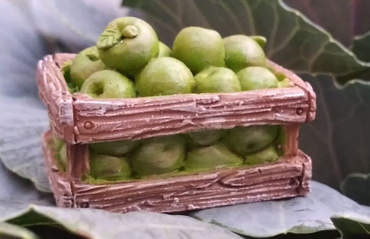 Apple Harvest, Mini Apples, Fairy Garden Apples, Miniature Food - Mini Fairy Garden World