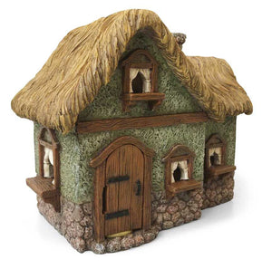 Country Cottage, Fairy Garden Cottage, Fairy House, Fairy Home Opening Door - Mini Fairy Garden World