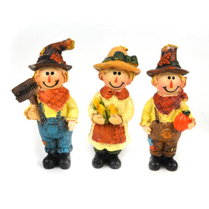 Mini Fall Scarecrows, Fairy Garden Halloween