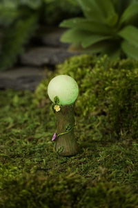 Glowing Gazing Ball, Fairy Garden Gazing Ball, Mini Gazing Ball - Mini Fairy Garden World