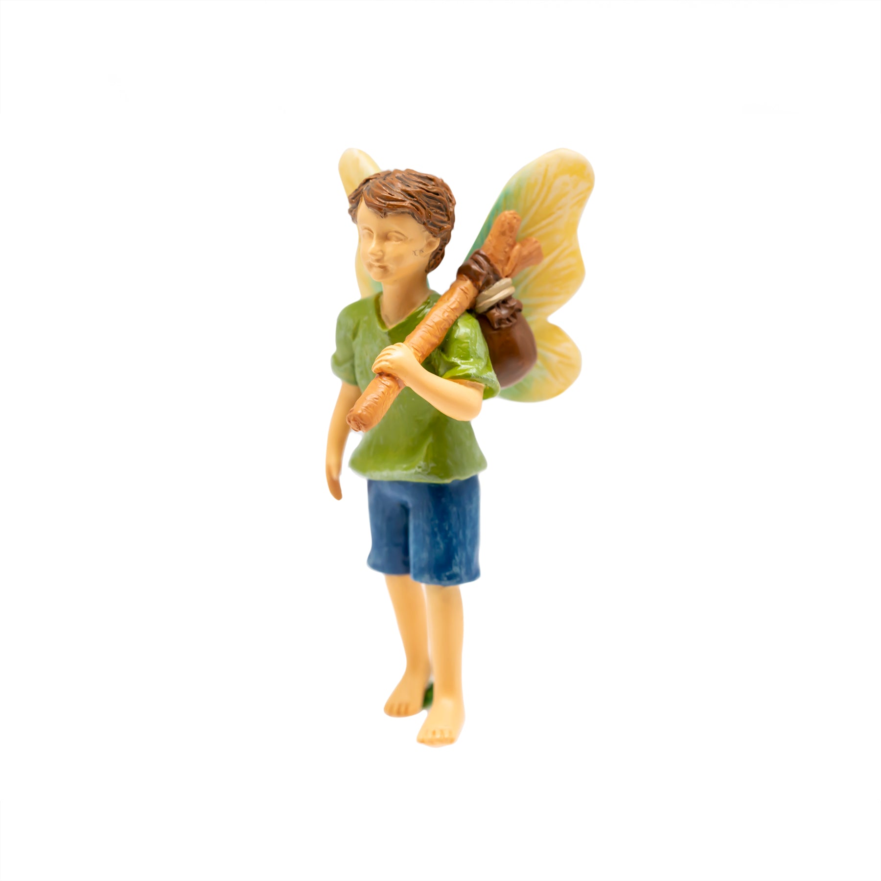 Fairy Garden Hobo Fairy, Fairy Garden Boy - Mini Fairy Garden World