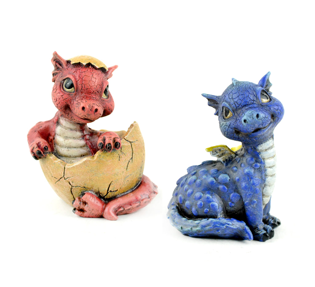 Baby Dragons, Fairy Garden Dragons - Mini Fairy Garden World